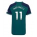 Arsenal Gabriel Martinelli #11 Tredjedrakt Dame 2023-24 Korte ermer